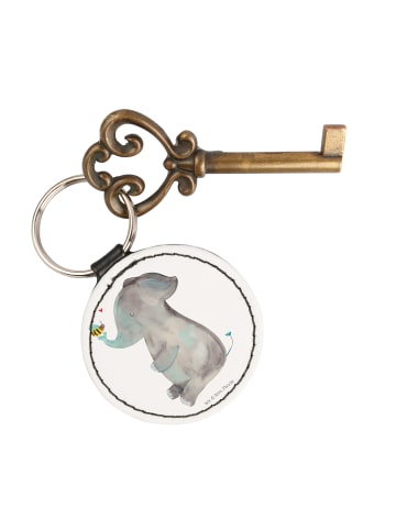 Mr. & Mrs. Panda Anhänger Elefant Biene ohne Spruch in Weiß