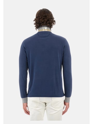 La Martina Poloshirt 'Wolfe' in blau