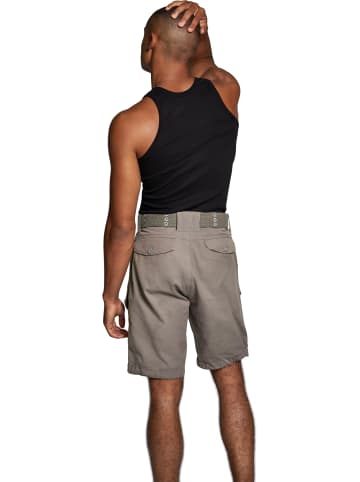 Normani Outdoor Sports Sommer-Shorts „Sonora“ mit Gürtel „Wadi“ in Khaki