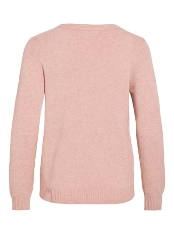 Vila Strickpullover in Misty Rose