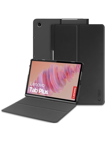 TechProtect SmartCase Lenovo TAB PLUS Schwarz