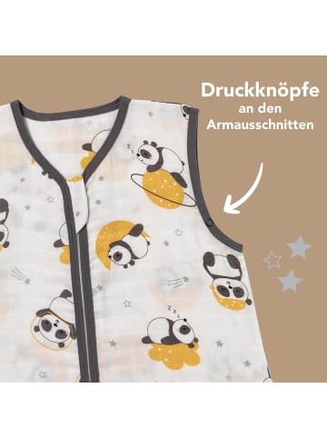 Schlummersack Musselin Babyschlafsack, 0.5 TOG in Gold