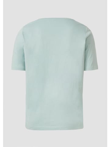 QS T-Shirt in 6147_helles türkis