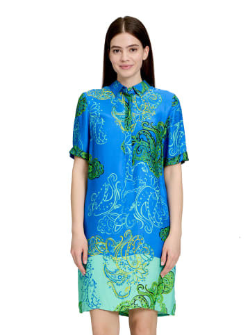 Betty Barclay Hemdblusenkleid mit Knopfleiste in Green/Blue
