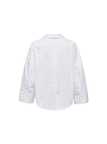 JDY Langarmbluse in white