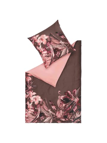 Schöner Wohnen Kollektion Satin Bettwäsche AMALIA in Burgundy