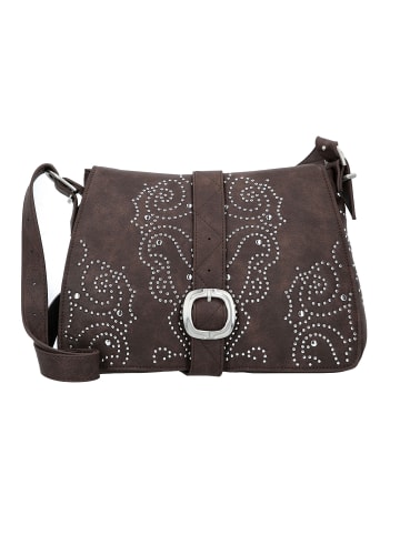 Desigual Poker Face Posadas Umhängetasche 31 cm in braun