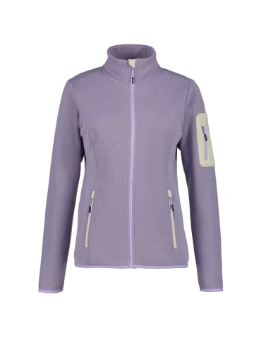 Icepeak Strickfleecejacke Bowersville in Flieder