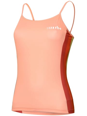 rh+ Fahrradtrikot Rainbow W Spaghetto in apricot-rainbow green