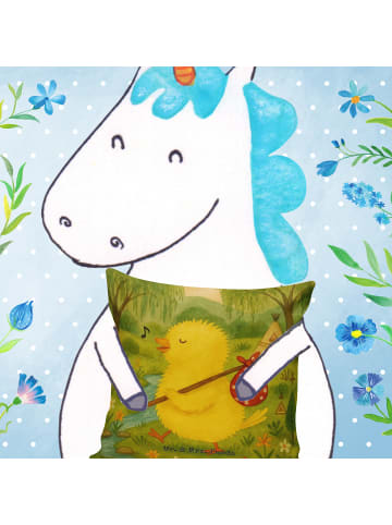 Mr. & Mrs. Panda Kissen Küken Wander Design ohne Spruch in Weiß