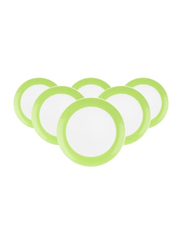 Seltmann Weiden 6er Set Brotteller Liberty Pure Colors in ø 17,5 cm in Lime Green