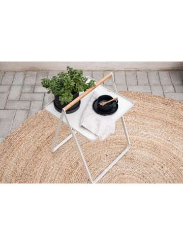 ebuy24 Beistelltisch Clarin Beige 45 x 45 cm