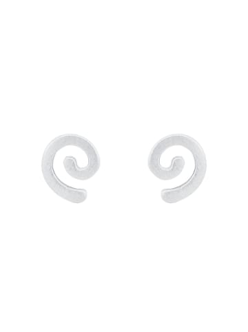 Amor Ohrstecker Silber 925, rhodiniert in silber