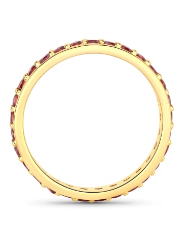 Rafaela Donata Ring Sterling Silber Rhodolith in gelbgold