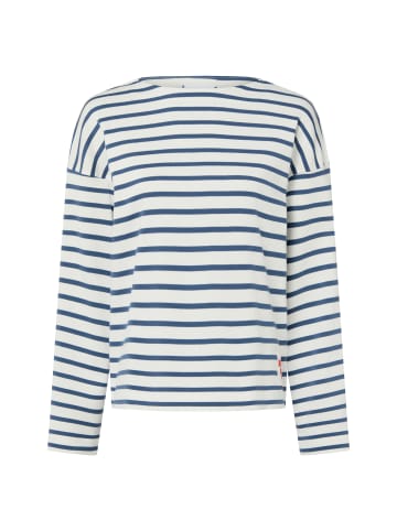 Marie Lund Sweatshirt in ecru indigo