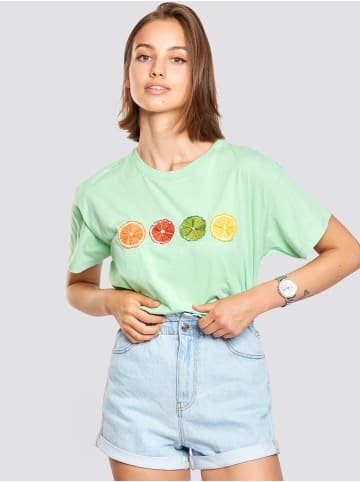 Freshlions T-Shirt Orangen in mint