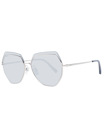 Bally Frauen Sonnenbrille Trapezförmig Rose Gold