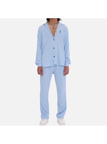 Ossy Homer Set Hemd und Hose in Blau