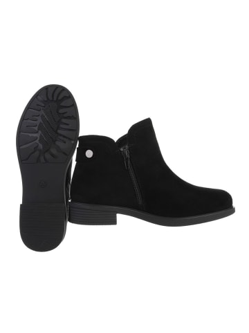 Ital-Design Stiefelette in Schwarz