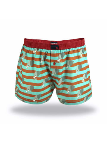 Unabux Boxer Prints in braun grün