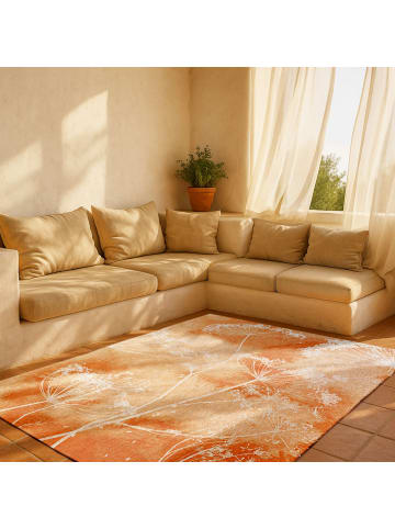 lola & moi Teppich Bug in Orange