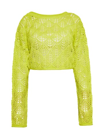 myMo Damen Pullover in Limette