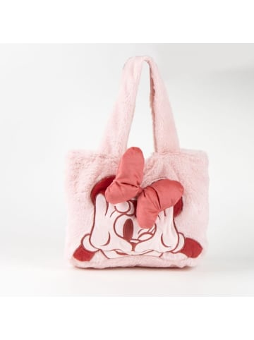 Disney Minnie Mouse Shopper Tasche Flauschige Einkaufstasche