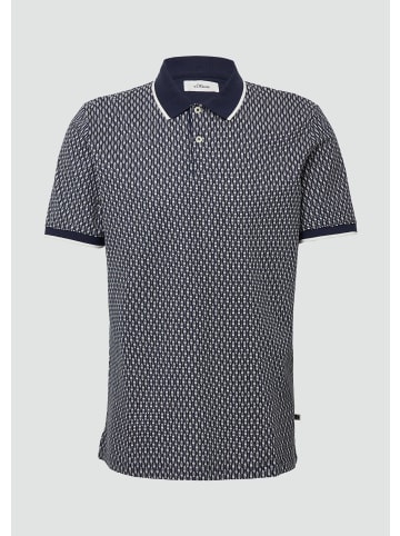 s.Oliver Polo-Shirt in 58A0_tiefblau