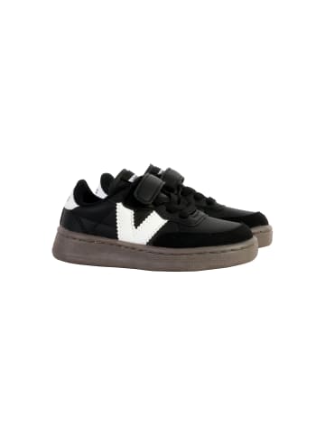 Victoria Kindersneaker mit Klettverschluss Schwarz
