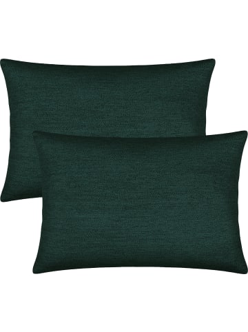 Erwin Müller Jacquard Kissenhülle 2er-Pack ja in petrol