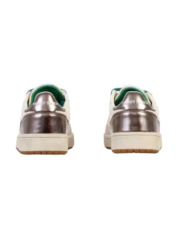 Teddy Smith Sneakers mit Schnürsenkeln Gold