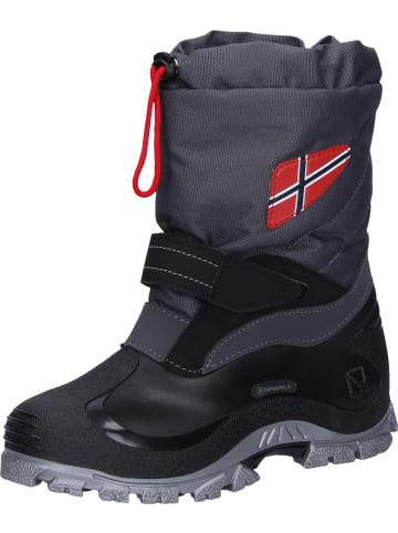 Spirale Kinder-Winterstiefel Morten gefüttert in grau