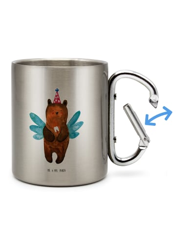 Mr. & Mrs. Panda Teetasse Bär Zahnfee ohne Spruch in Silber