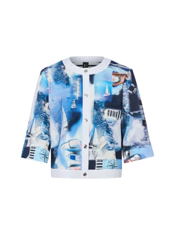 MARC CAIN SPORTS Jacke in blau weiß - 0001