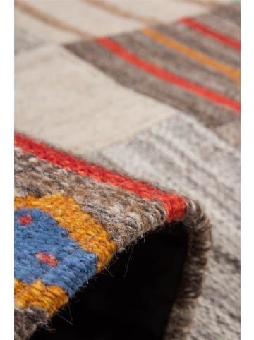 Kayoom Kurzflor Teppich Radical 220 in natural - rechteckig