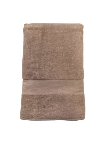 Le Comptoir de la Plage Strandtuch "Classy Taupe" in Taupe