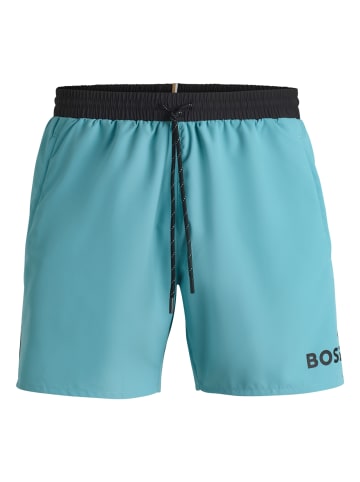 BOSS Badehose in Hellblau