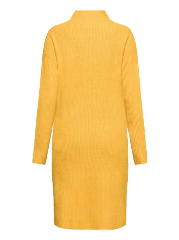 CARTOON Strickkleid mit Stehkragen in Orange