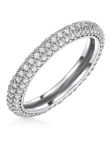 Lulu & Jane Ring Zirkonia weiß in silber