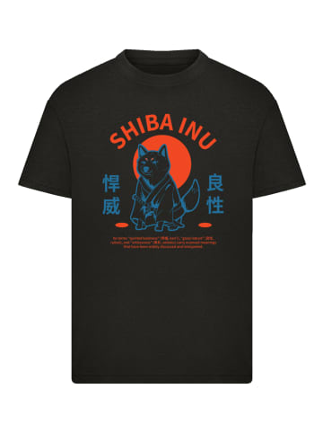 F4NT4STIC T-Shirt Japanischer Shiba Inu Hund in schwarz