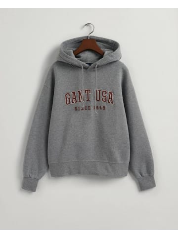 Gant Sweatshirt in grey melange