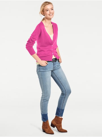 Heine Feinstrickjacke in pink