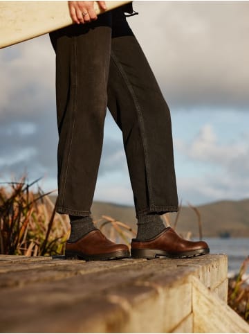 Blundstone Clog "#2421 Antique Brown Leather (Originals Clogs)" in Braun