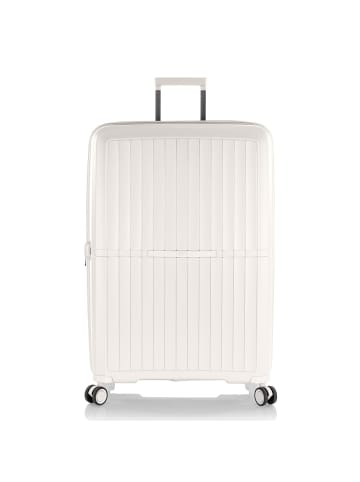 Heys AirLite 4 Rollen Trolley L 76 cm mit Dehnfalte white