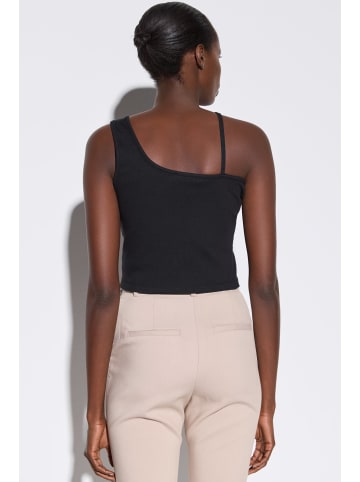 NO MATTER WHAT Crop Top in Schwarz