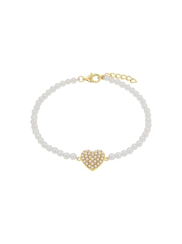 Amor Armband Silber 925, gelbvergoldet in Gold