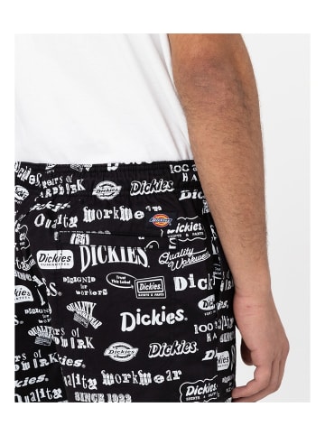 Dickies Shorts in Schwarz/Weiß