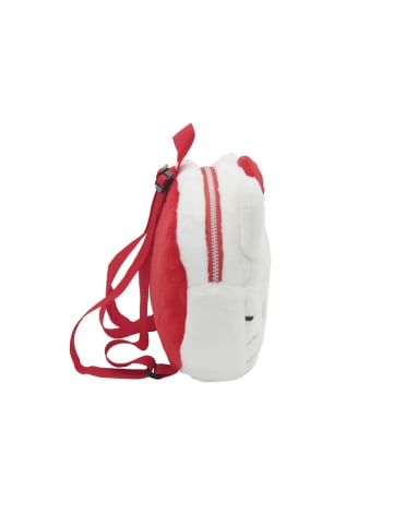 Hello Kitty Plüschrucksack Kinder Rucksack kuschelig Reißverschluss