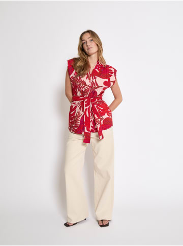 Peppercorn Weste in Virtual Pink Print