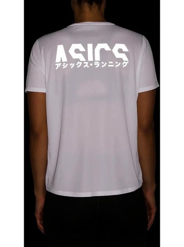 asics Sportshirt in Weiß